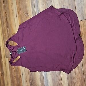 Muzniuer wine color workout yoga tank